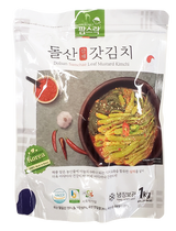 [KkotmaFresh] Yeosu Dolsan Samchae Mustard Leaf Kimchi 1kg