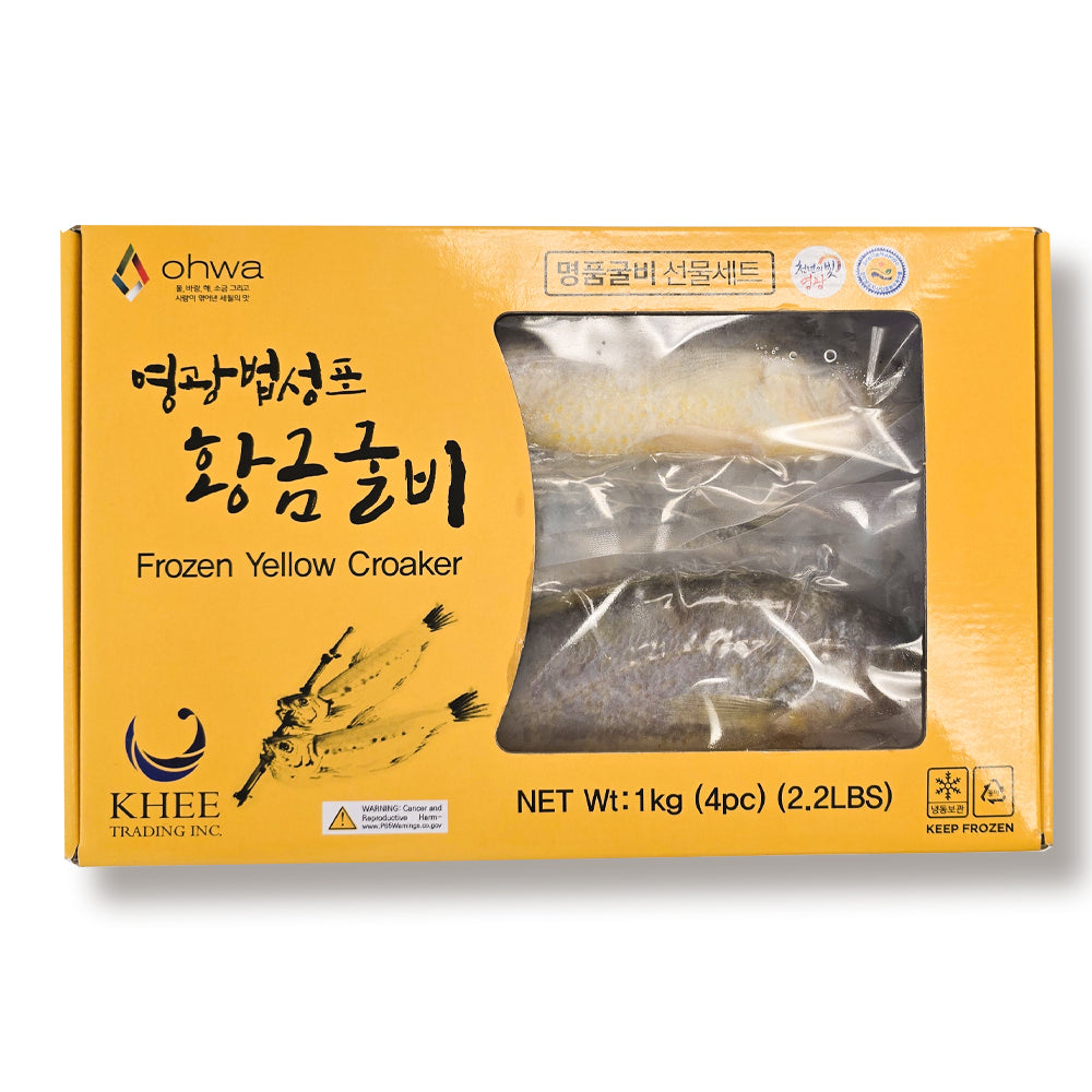 [KkotmaFresh] Yeonggwang Beopseongpo Golden Dried Yellow Croaker (4 pieces)