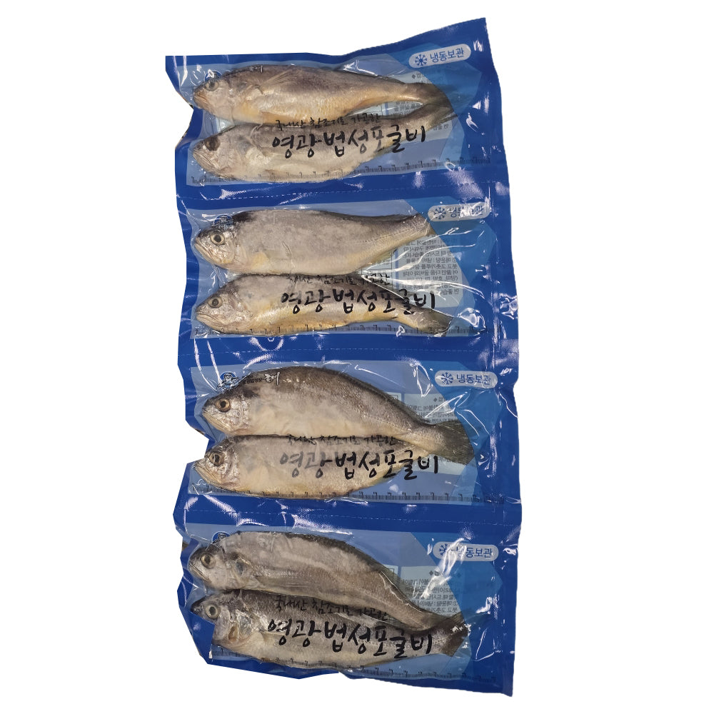 [Free Separate Shipping] Yeonwoo Gulbi Yeonggwang Beopseongpo Gulbi 2 Fish per pack x 4 packs (Total 8 fish)