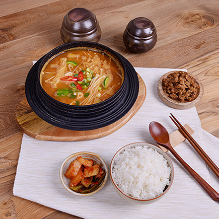 [Free Separate Shipping] Hwawangsan Sariyeon Fresh Cheonggukjang 200g * 8 Packets
