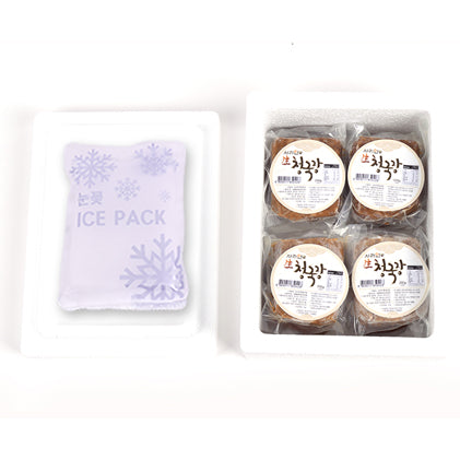[Free Separate Shipping] Hwawangsan Sariyeon Fresh Cheonggukjang 200g * 8 Packets