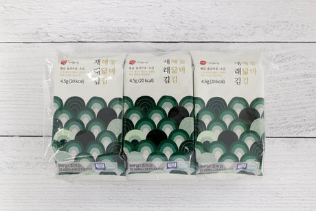 Kkotma - Haedam Gim Traditional Seaweed Lunchbox Seaweed x 6 packs