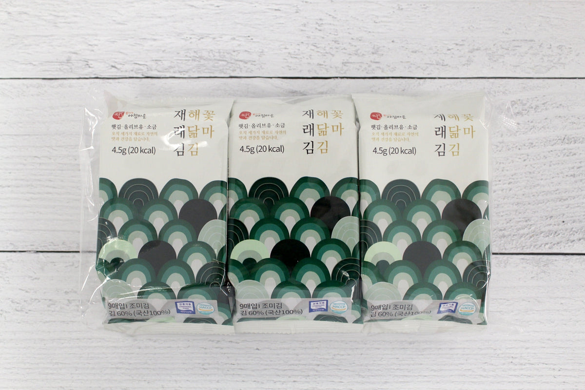 *BULK SPECIAL* [Separate Free Shipping] Cconma 100% All Natural Premium Roasted Seaweed Snack x 6 Snack Packs x 12 sets (72 Packs Total)