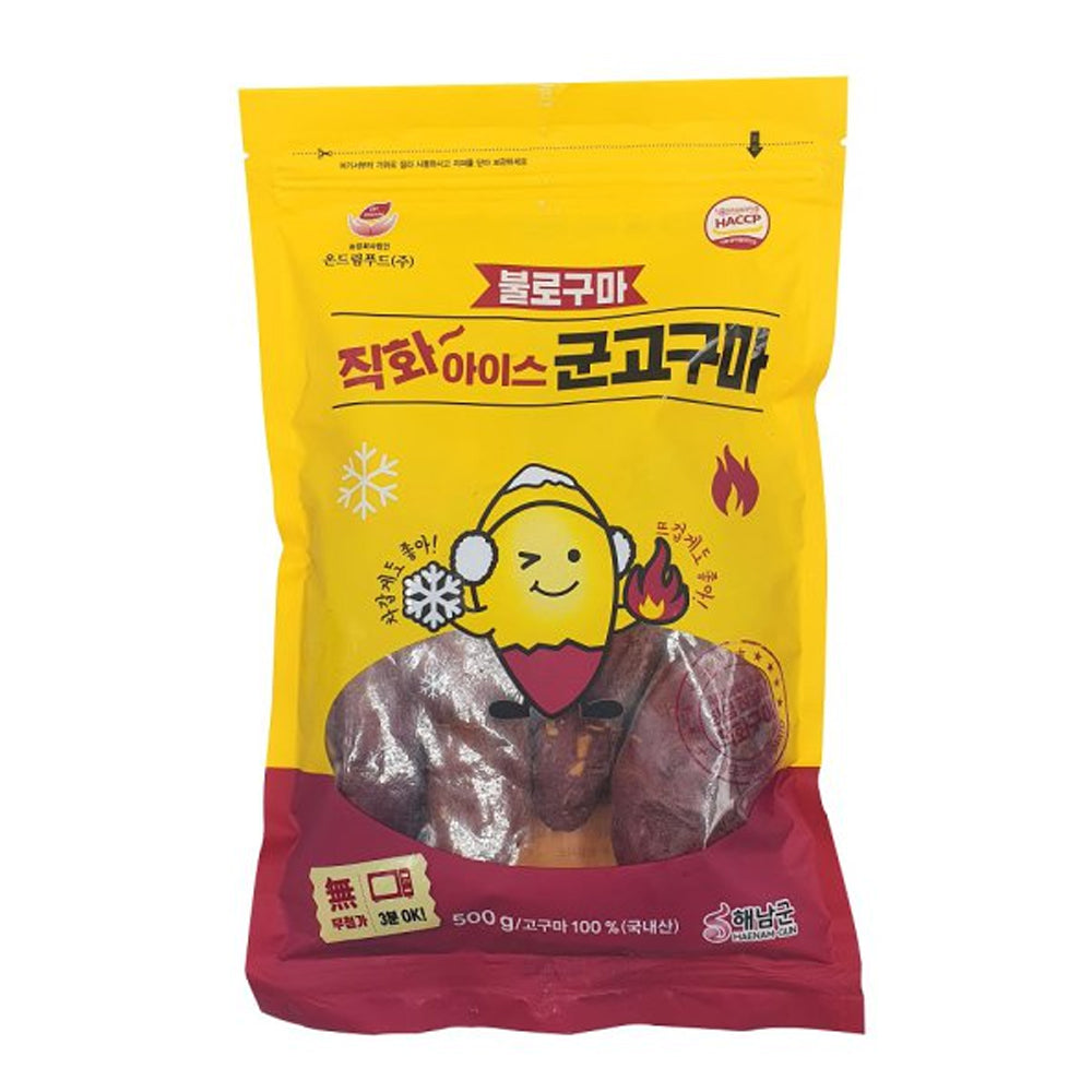 [Kkotma Fresh] Bullo Guma Direct Flame Frozen Roasted Sweet Potato 500g