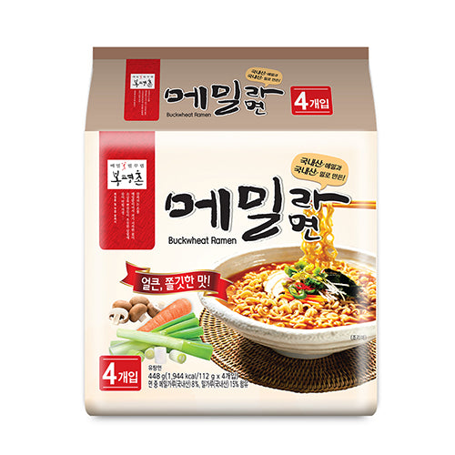 Bongpyeongchon - Buckwheat Ramen (4 packs)