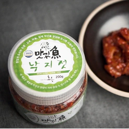 [Kkotma Fresh] Hyosong Jeotgal - Octopus Jeotgal 200g