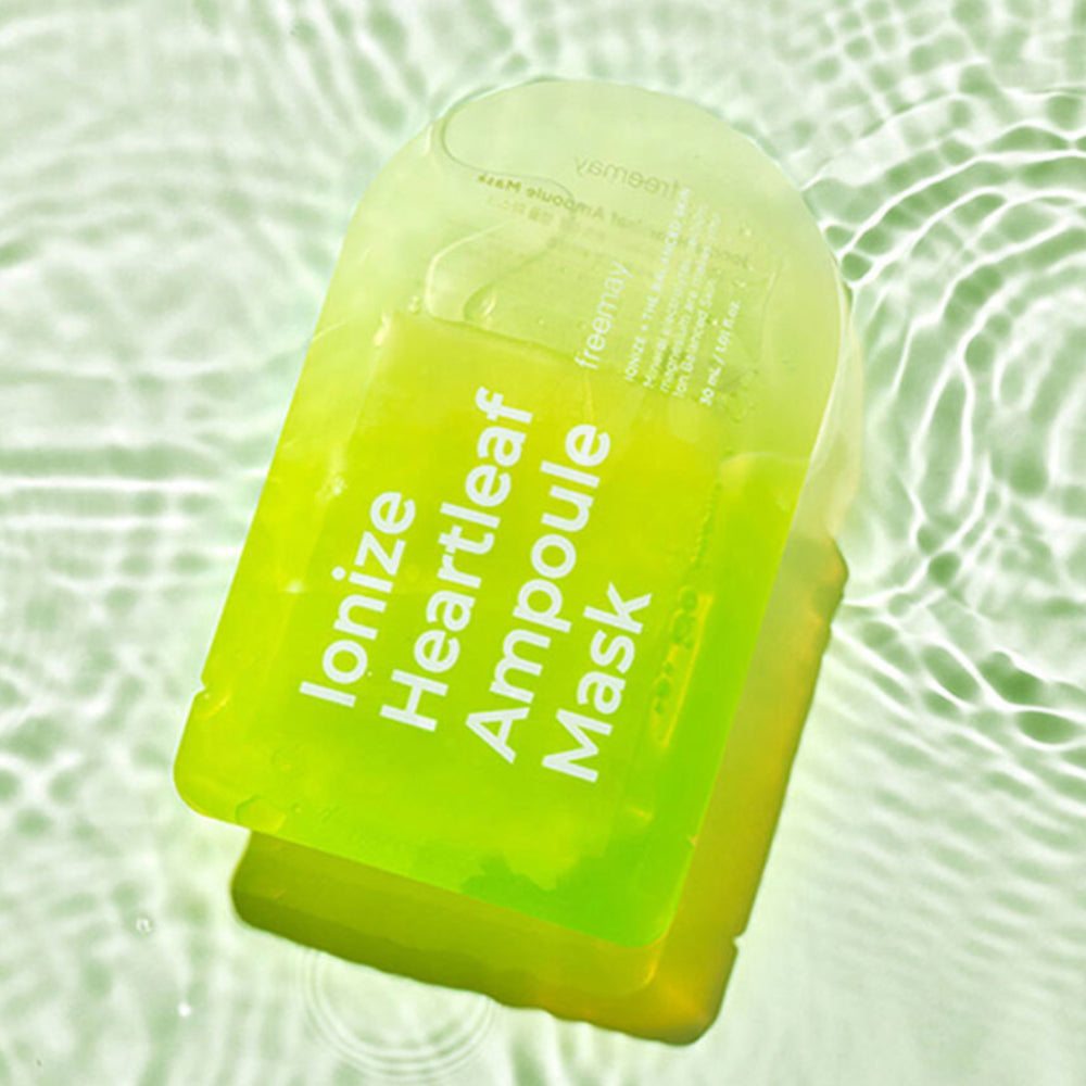 Freemay Ionize Heartleaf Ampoule Mask 10 Sheets