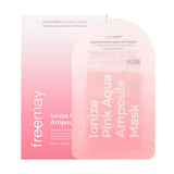Freemay Ionize Pink Aqua Ampoule Mask 10 Sheets