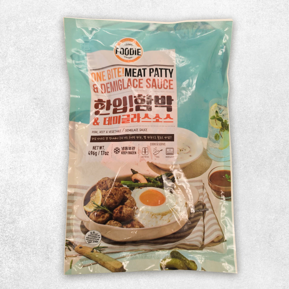 [Kkotma Fresh] One Bite! Hamburg Steak & Demi-Glace Sauce
