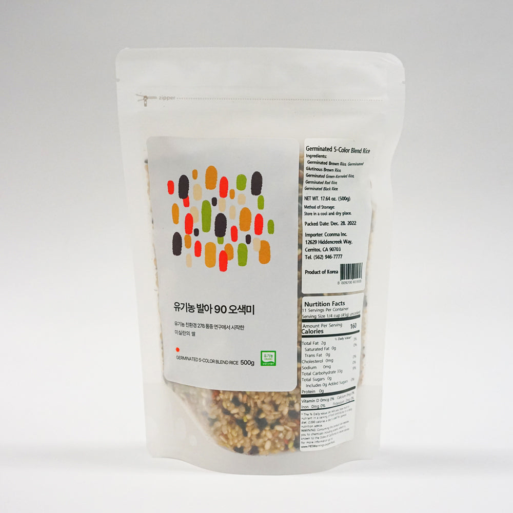 Misilan - Organic Sprouted Five-Color Rice 500g