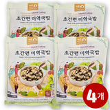 [Free Separate Shipping][Kkotma Fresh] Piagol Miseon's Super Easy Seaweed Soup Rice Set (4 Packs)