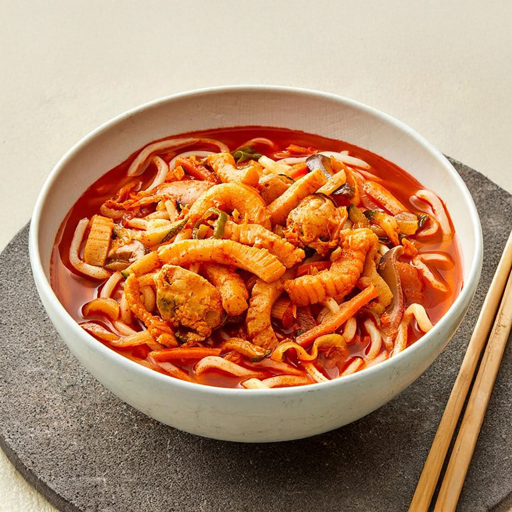 [MILLS EXPRESS] [Kurly] Chef Lee Yeon-bok’s Mokran Jjamppong (Spicy Seafood Noodle Soup) – 1,460 g, Serves 2 (1 Bag)