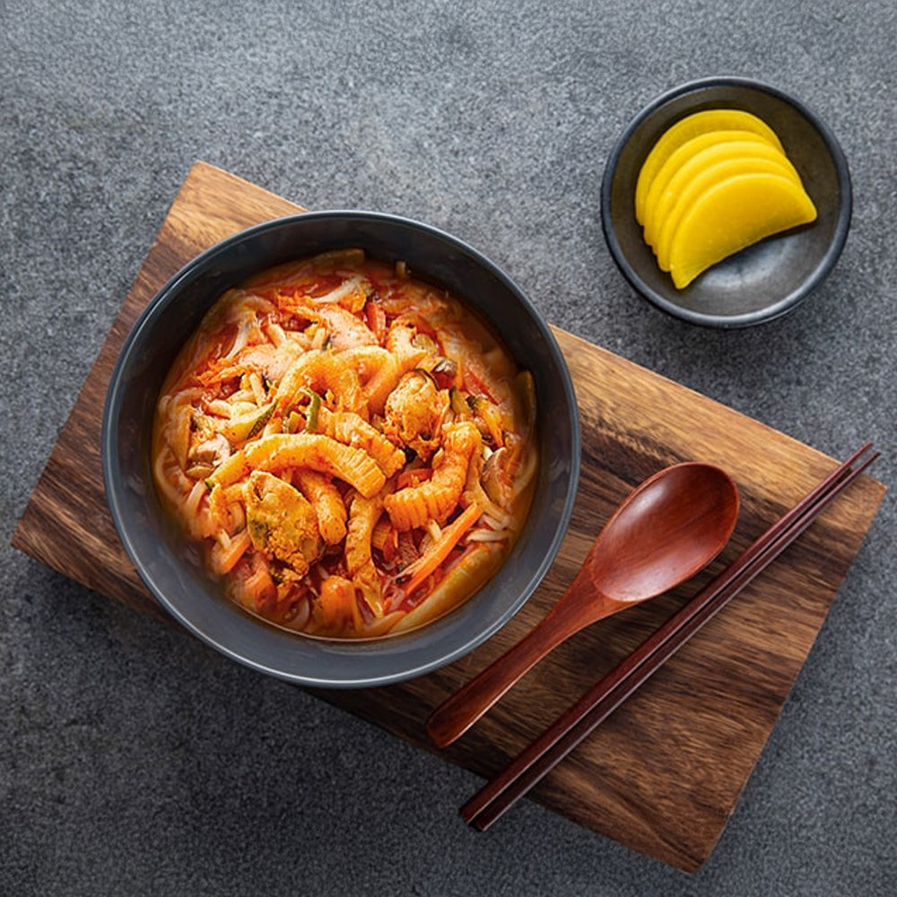 [MILLS EXPRESS] [Kurly] Chef Lee Yeon-bok’s Mokran Jjamppong (Spicy Seafood Noodle Soup) – 1,460 g, Serves 2 (1 Bag)
