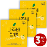 [Free Separate Shipping] Rainbow Farm - Naju Pear Rice Bread 252g (3 Boxes) Expiration Date: March 11, 2026