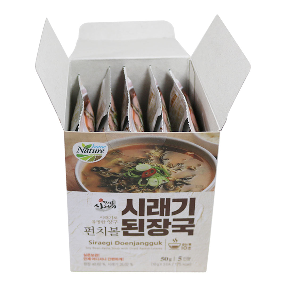 청솔 펀치볼 시래기 된장국 50g (10g*5개입)