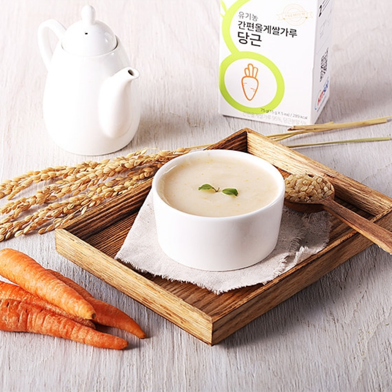 MOM's Organic Simple Olge Rice Powder 15g x 5 sticks  (4 Options to Choose from)