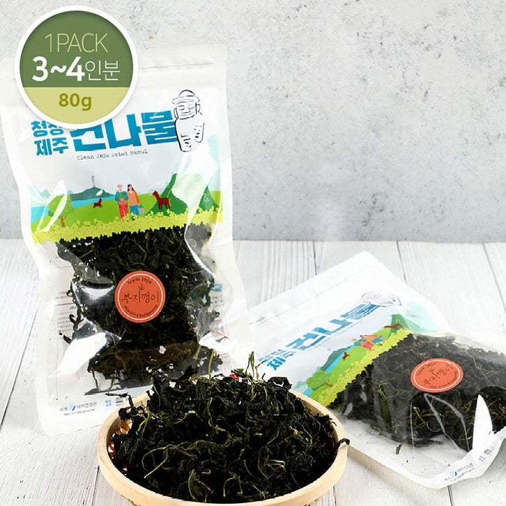 Clean Jeju Dried Bujigaengi 80g