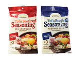 [Pulmuone] Soft Tofu Stew Seasoning Set (Traditional*2 packs, Seafood*2 packs)