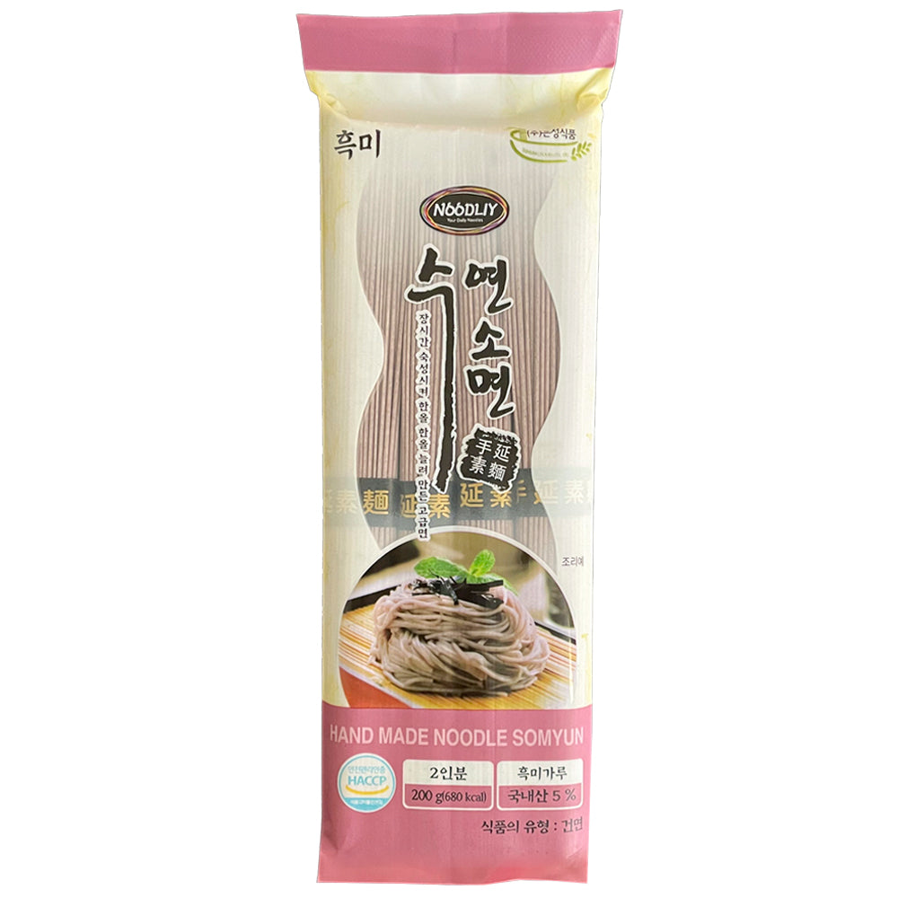 은성식품 - 흑미 수연소면 (200g) 유통기한 : 2025년 1월 10일 – Seoul Mills