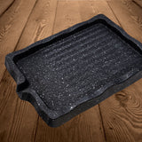 Deokheung - Thick 7mm Cast Iron Square Grill Plate (Small)