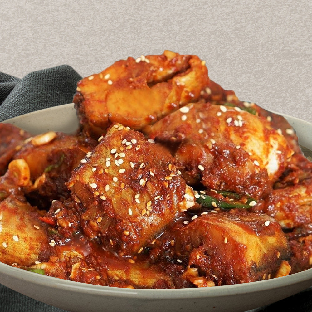 [1-Day Free Separate Shipping] Braised Pollock (2 servings * 4 packs)