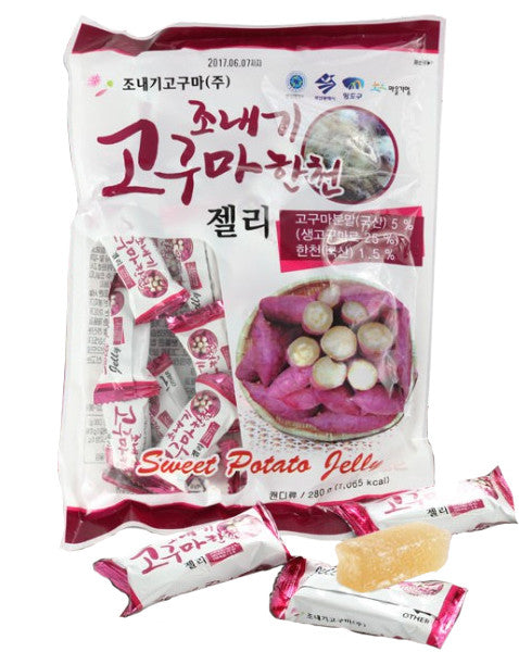Busan Yeongdo Specialty Jonaegi Sweet Potato Agar Jelly 280g Buy 2 Get 1 Free