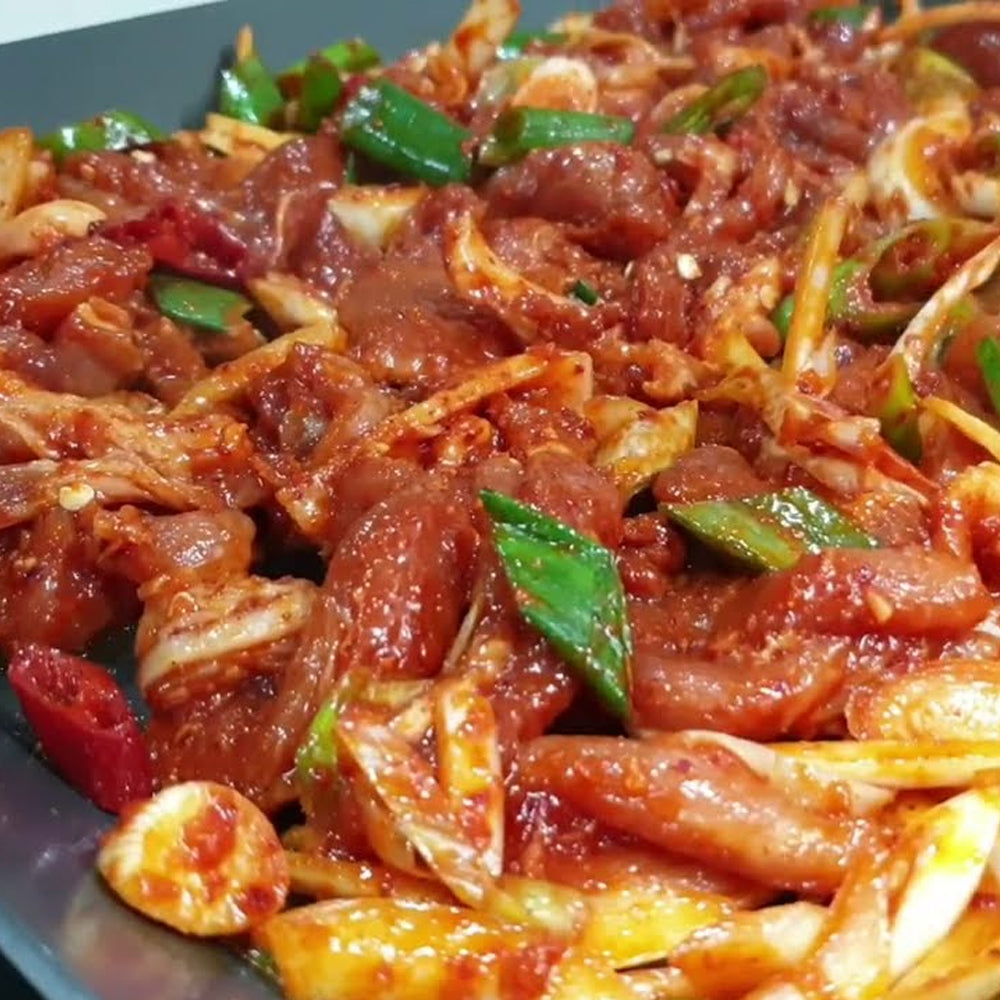[1-Day Free Separate Delivery] Kkotma Meat - Seasoned Meat & Jokbal Set