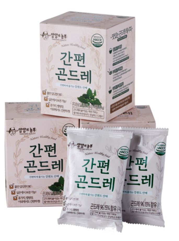 [Yangyang Farmer] Convenient Gondre Namul 16g (1 Box, 4 Packets)