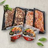 [1-Day Free Separate Delivery] Kkotma Meat - Seasoned Meat & Jokbal Set