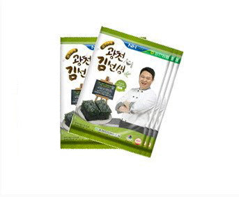 Kim Gura's Gwangcheon Kim Seonsaeng Whole Sheet Gim (20g * 3 packs)