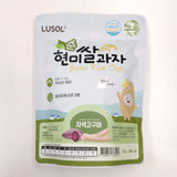 Rusol Pure Brown Rice Cracker Stage 1 Purple Sweet Potato 25g