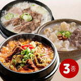 [Free Separate Shipping] [Kkotma Fresh] Rich Broth Hearty Soup Set for 6 Servings (Total 3 Types)