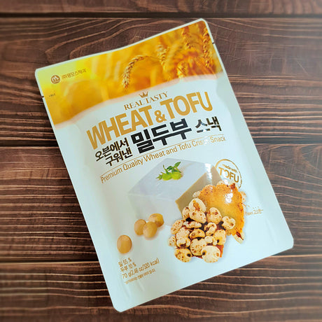 Oven-baked wheat tofu snack 70g * 3 packs