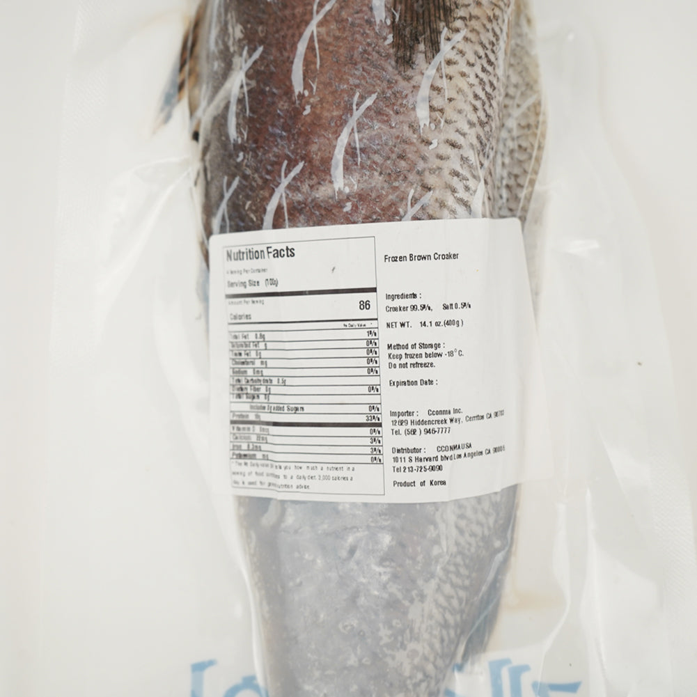 [Free Separate Shipping] 6 Cleaned Wild Jeju Croaker (2.4kg)