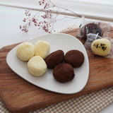 [Free Separate Shipping] Siru & Banga 6-Piece Rice Cake Set (Red Bean Paste Sliced Rice Cake, Cream Cheese Glutinous Rice Cake, Tiramisu Glutinous Rice Cake, Five-Color Bangul-tteok, Five-Color Bead Rice Cake, Five-Color Baram-tteok)