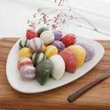 [Free Separate Shipping] Siru & Banga 6-Piece Rice Cake Set (Red Bean Paste Sliced Rice Cake, Cream Cheese Glutinous Rice Cake, Tiramisu Glutinous Rice Cake, Five-Color Bangul-tteok, Five-Color Bead Rice Cake, Five-Color Baram-tteok)