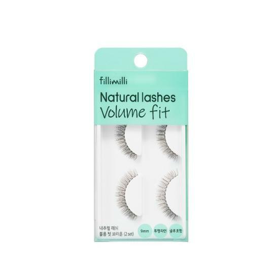 Fillimilli Natural Lash Volume Fit Brown (2 pairs)
