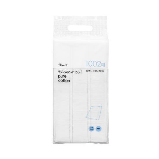 Fillimilli Practical Pure Cotton Pads 1002P (Large Size)