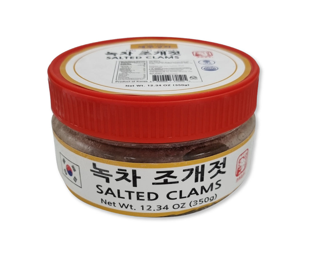 [Kkotma Fresh] Jeju Green Tea Clam Jeot (350g) Expiration Date: May 23, 2026