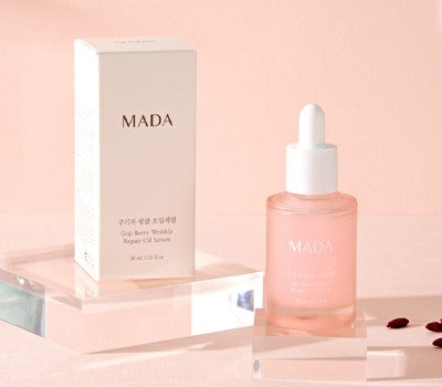 [묶음할인] MADA 구기자 링클 오일세럼 30ml X 10개 <br/>유통기한 : 2025년 3월 5일