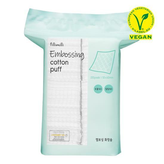 Fillimilli Embossed Cotton Pads 220p