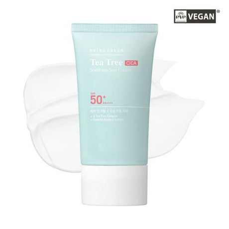Bring Green Tea Tree Cica Soothing Sun Cream (50mL)