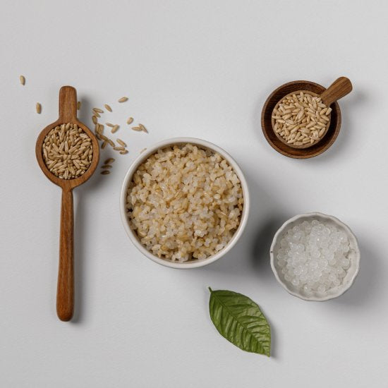 [Free Separate Shipping] Kaeda - 75 Calorie Oat Brown Rice Konjac Rice as a Rice Replacement 110g x 30 Packs