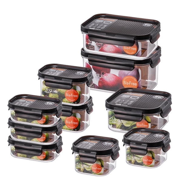 LocknLock Bisfree Modular 10pcs set food container