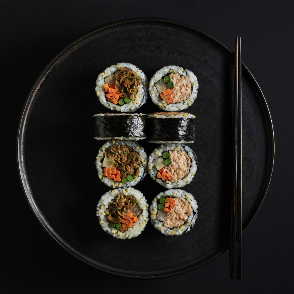 [MILLS EXPRESS] NEW! UNLIMEAT Vegan Tuna Kimbap (Frozen) 220g (1 roll)