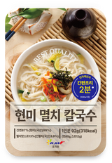 Hyojawon - Brown Rice Anchovy Kalguksu 92g Expiration Date: January 20, 2028