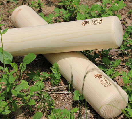 Kkotma Solid Wooden Massage Stick