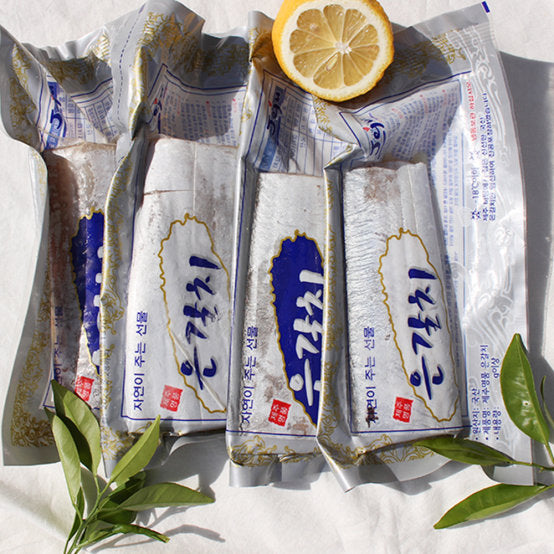 [Free Separate Shipping] Jeju Premium Extra Large Silver Hairtail 1 Fish (4 Pieces) x 6 Packs (Total 24 Pieces)