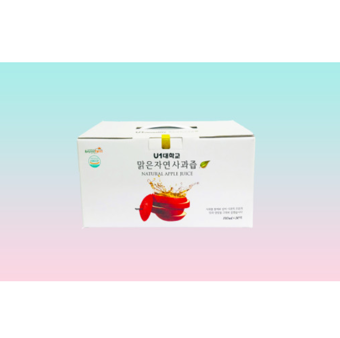 Fresh Fields Natural Apple Juice 110ml x 30 pouches (1 box)