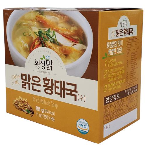 Try the Gangwon-do Clear Dried Pollock Soup 11g (8 Bags per Box) at Seoul Mills.